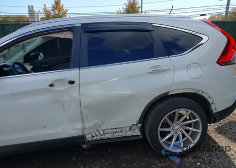 2013 Honda Cr-V Ex-L from USA, damaged, VIN 5J6RM3H71DL022599